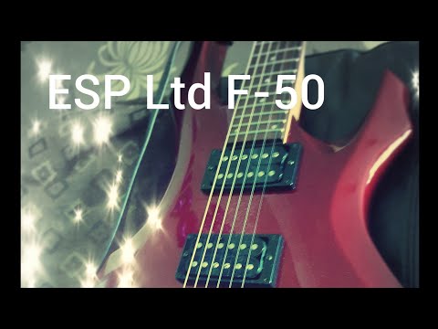 ESP Ltd F-50 - a great budget metal guitar