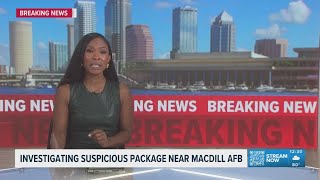 MacDill Air Force Base investigating suspicious package