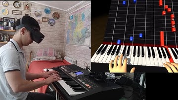 Learning Piano with Oculus Quest Hand Tracking -  VRtuos