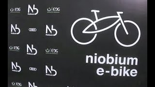 Nióbio | Niobium e-Bike: 1ª bicicleta elétrica do Brasil de aço-nióbio (2017)