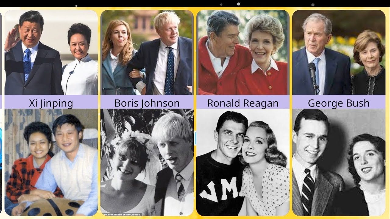 Top 20 Leaders of countries with wives in their youth