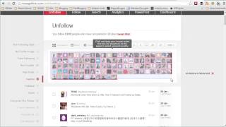 Managing Twitter Followers with ManageFlitter