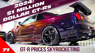 $1 Million dollar GT-Rs? Prices for R34s Skyrocketing.