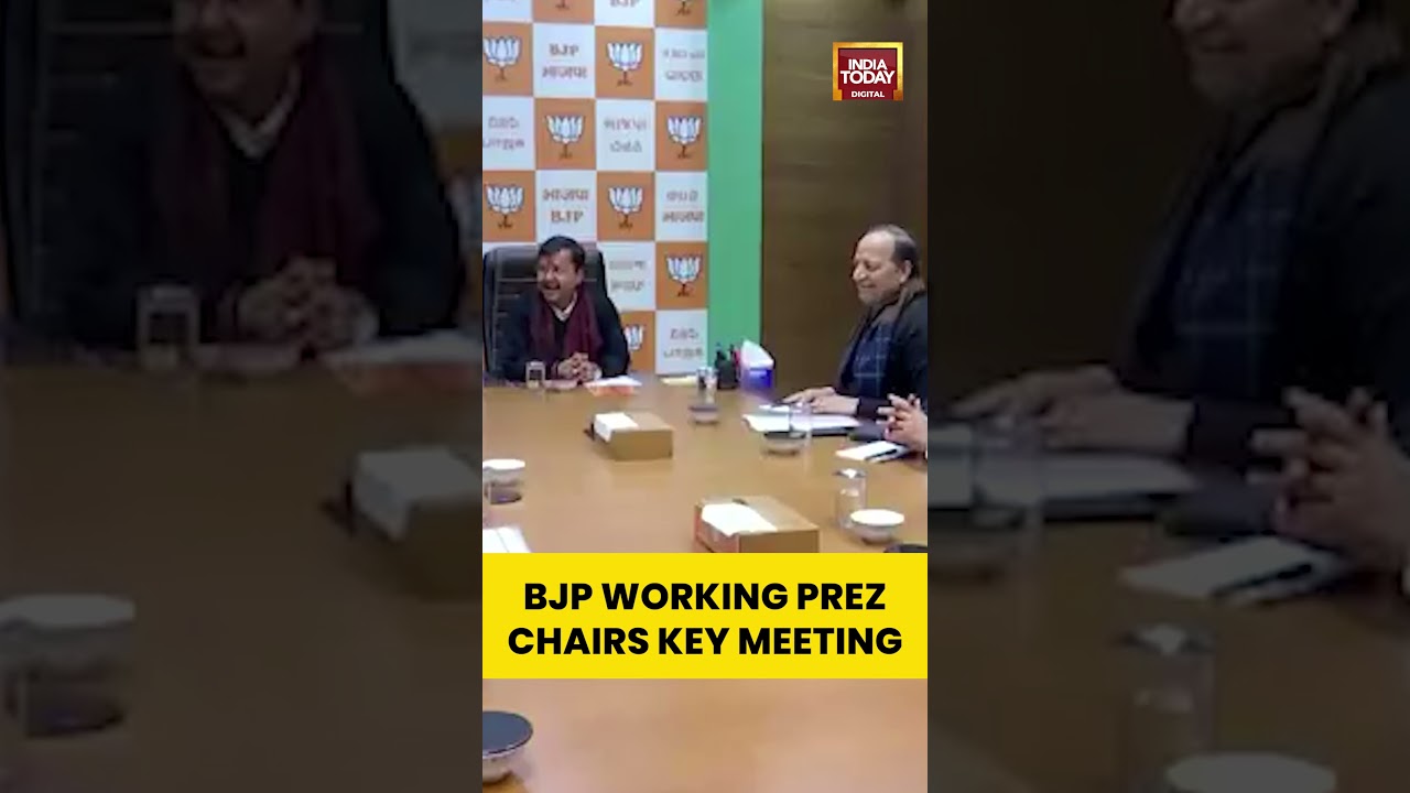 BJP Working President Nitin Nabin Chairs Key Meeting of General Secretaries