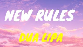 Dua Lipa - New Rules (Lyrics) screenshot 5