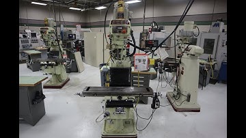 Acer EVS-3VS Vertical Milling Machine, Electronic Variable Speed, Sony 2X DRO, Power Drawbar