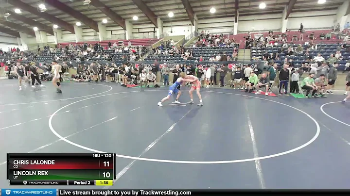 120 Lbs Semifinal - Chris Lalonde, CO Vs Lincoln Rex, UT Fd4d