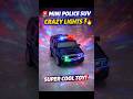 Mini Police SUV with Crazy Lights! 🚨🔥#MiniPolice #CrazyLights #ToyCarFun #cartoon #spiderman #motorv