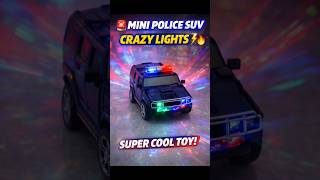 Mini Police SUV with Crazy Lights! 🚨🔥#MiniPolice #CrazyLights #ToyCarFun #cartoon #spiderman #motorv