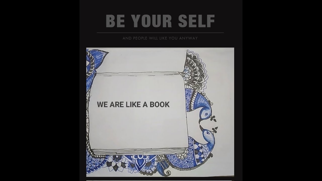 Create layout design for writing korean famous quotes in notebook