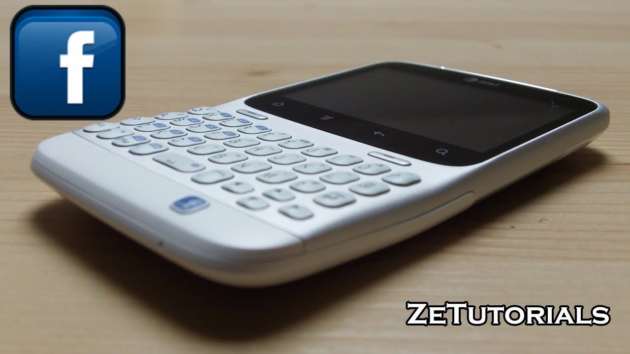 Facebook Phone - HTC ChaCha Review (Status) 