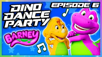 Billy's Body Check-In Dance | Dino Dance Party | NEW Animated Music Video | Barney's World