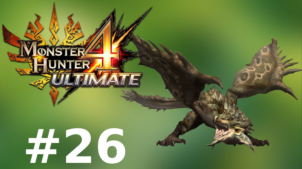 Monster Hunter 4 Ultimate Multiplayer Part 26 Rathian
