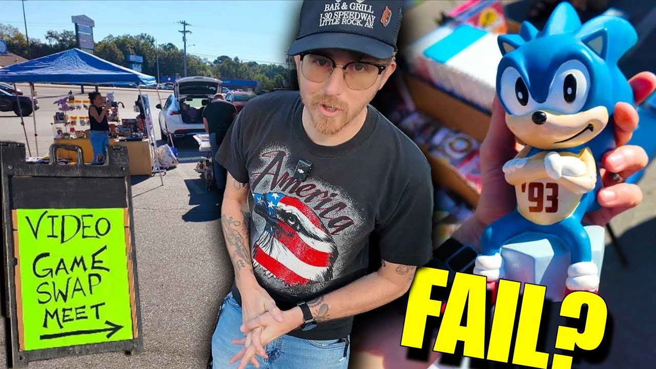 Я организовал встречу по обмену ретро-играми!