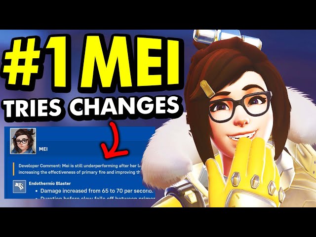 【୨୧ mei ୨୧】 1 Mei tries the NEW MEI - Overwatch 2 - YouTube