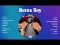Burna Boy Playlist Of All Songs Burna Boy Greatest Hits Full Album 