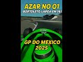 AZAR NO Q1: Borto tem volta deletada e larga em 16º no GP do México! O que aconteceu com a Sauber?
