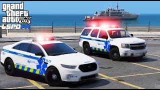 GTA 5 LSPDFR EMS #28 | 새로운 로스 산토스 EMS 관리자 차량 screenshot 1