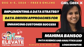 Implementing a Data Strategy: Data-Driven Approaches for Enhancing Customer Success