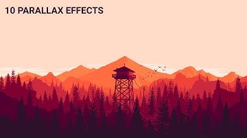 10 Awesome Parallax Animation Effects Using HTML CSS and JavaScript 2020 Web Designs Inspiration