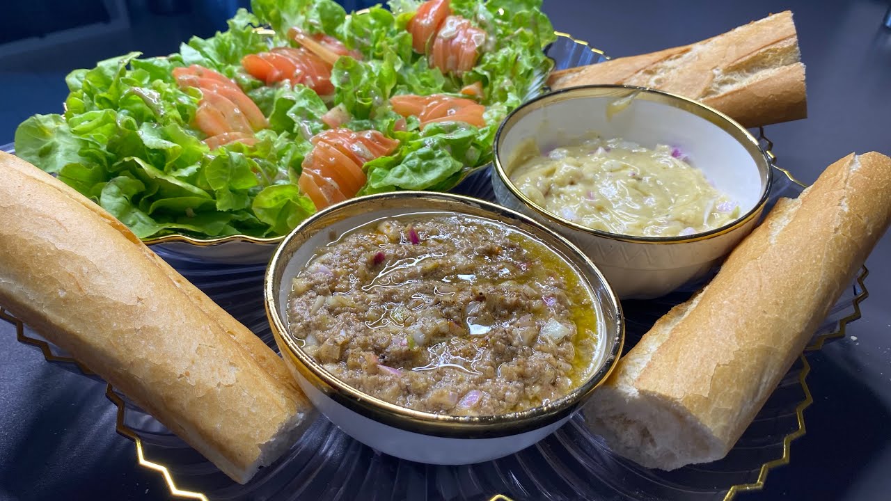 Pain thon mayonnaise bénéne façon mariné ramadan 