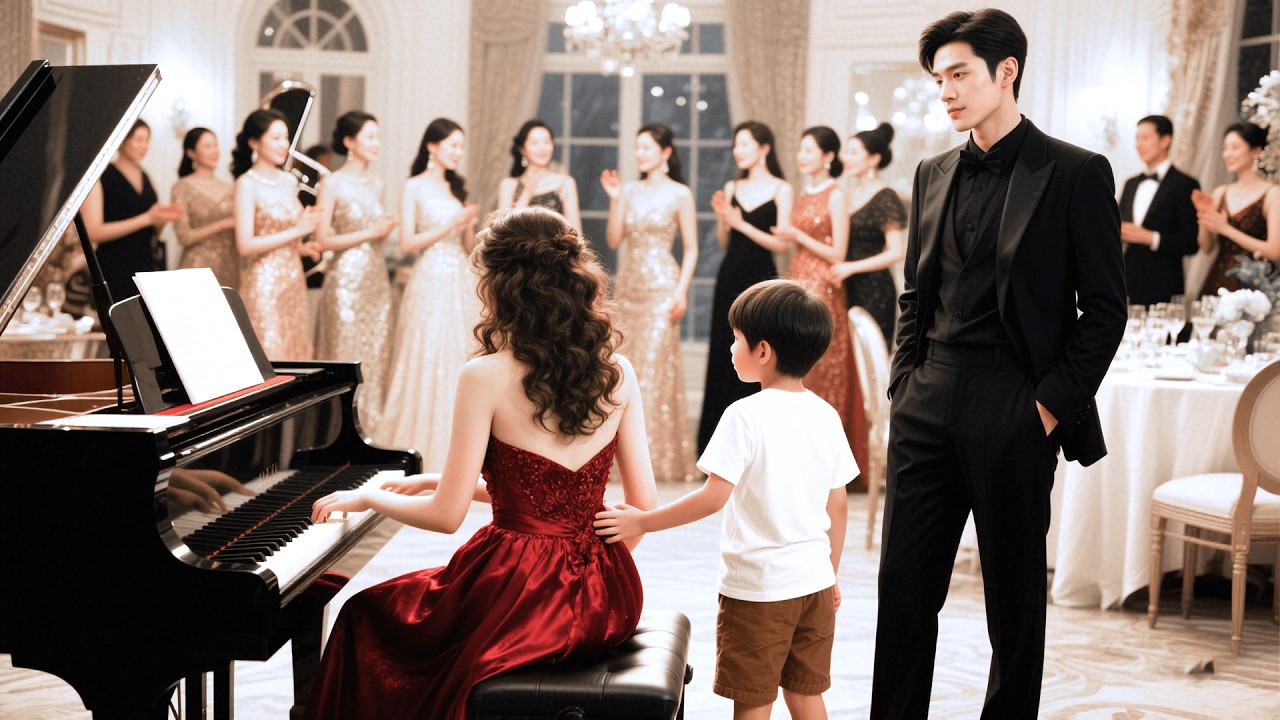 Reborn, she becomes rich villain mom, tames her son and cold husband with love, spoiled by both!