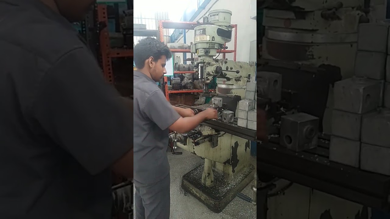 🤯😱vmc milling machine ஆப்பரேடர் வேலை💢💥 .. 🔥 work 