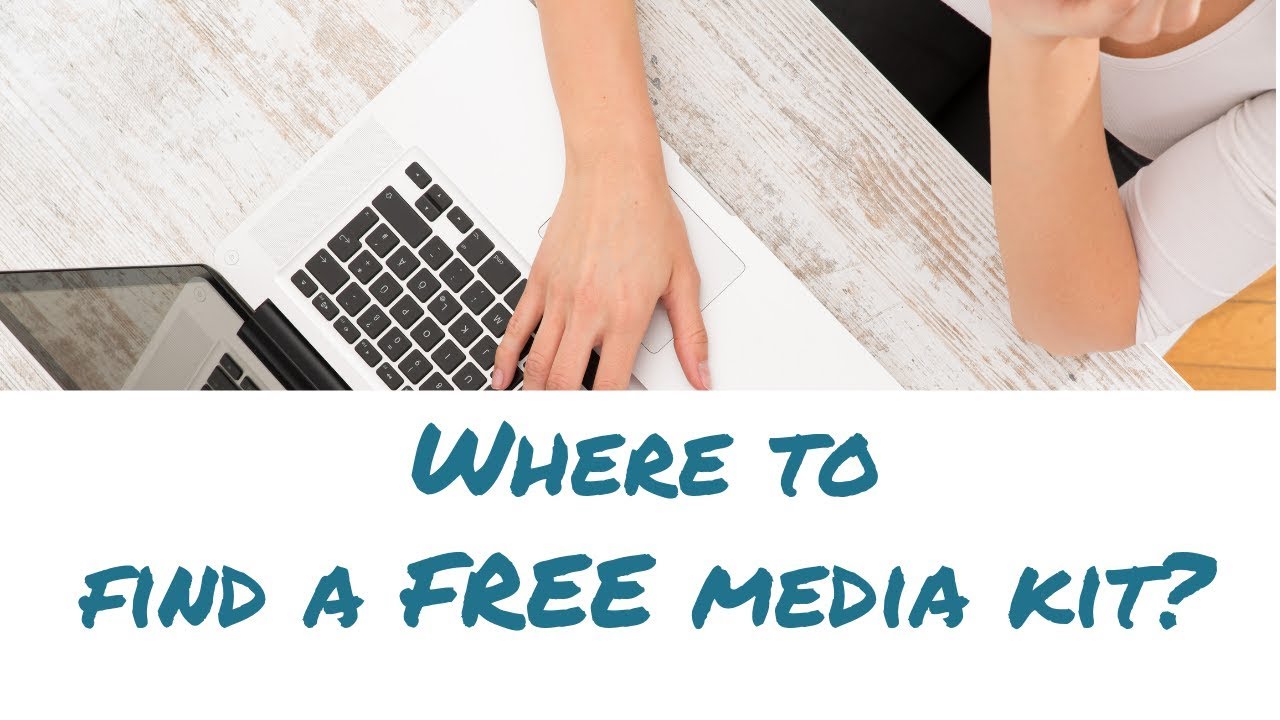 Where to find a FREE media kit template