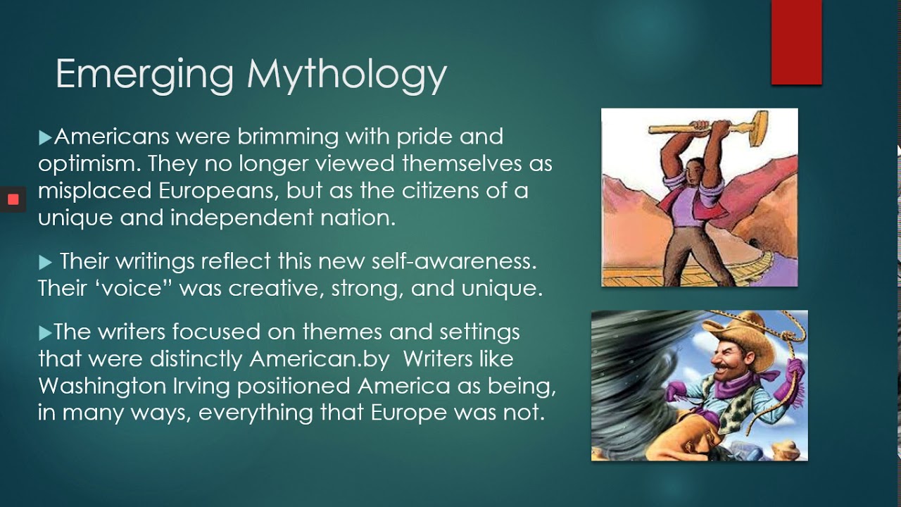 creating an american mythology essay