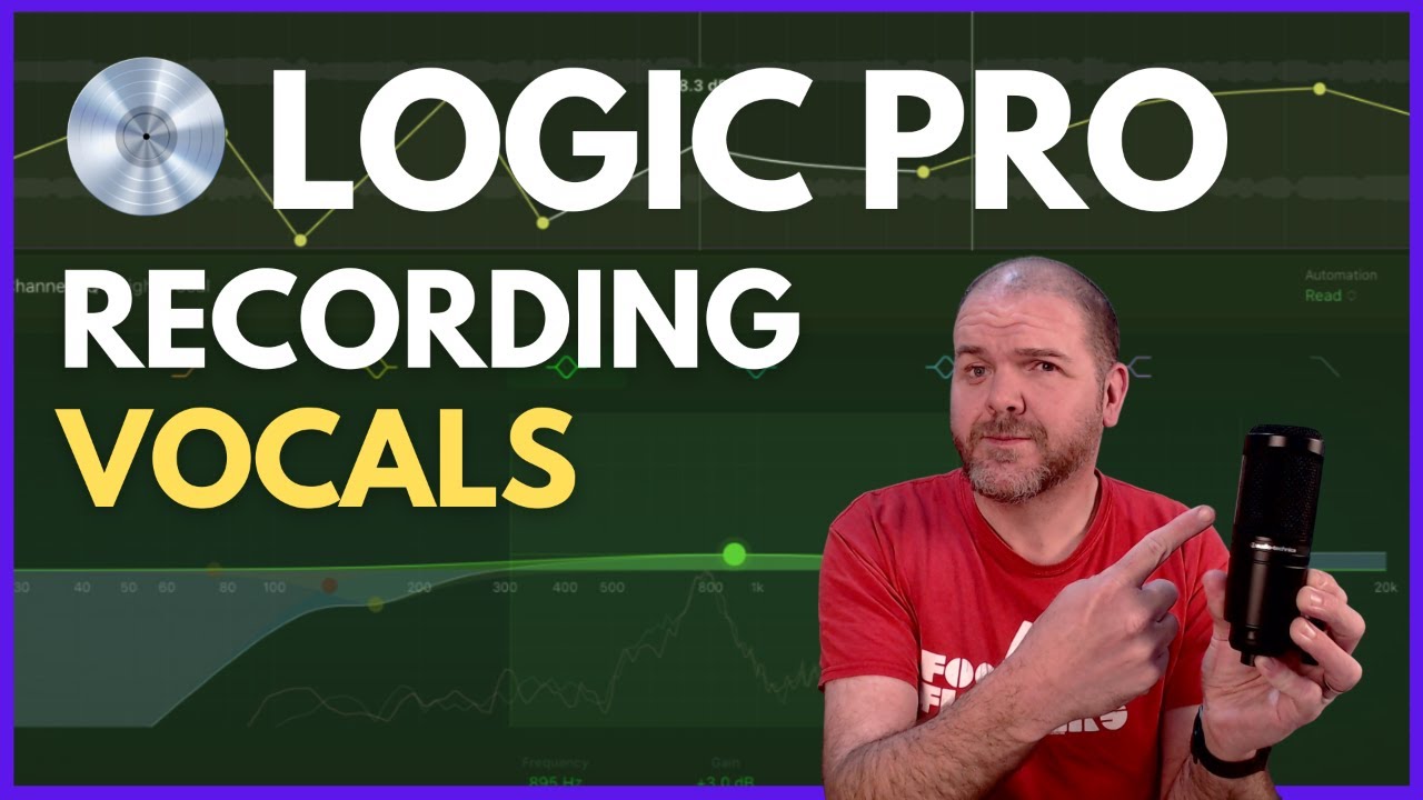 Recording VOCALS in Logic Pro for iPad