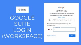 Google Suite Login | Google Suite Sign In (Google Workspace Login) screenshot 3