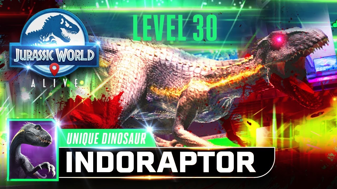 LEVEL 30 INDORAPTOR BLEED TO DEATH! STRIKE EVENT【Jurassic World Alive 侏羅紀世界Alive】