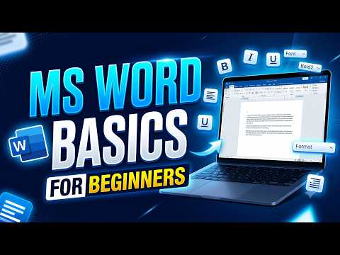 MS Word Tutorial in Hindi | Complete Basics for Beginners | ByteWise Computer
