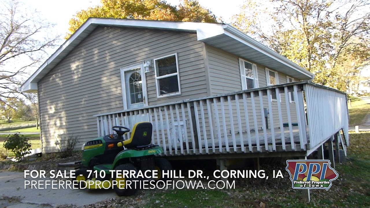 For Sale 710 Terrace Hill Dr., Corning, IA 3 bdrm, 1 bath YouTube