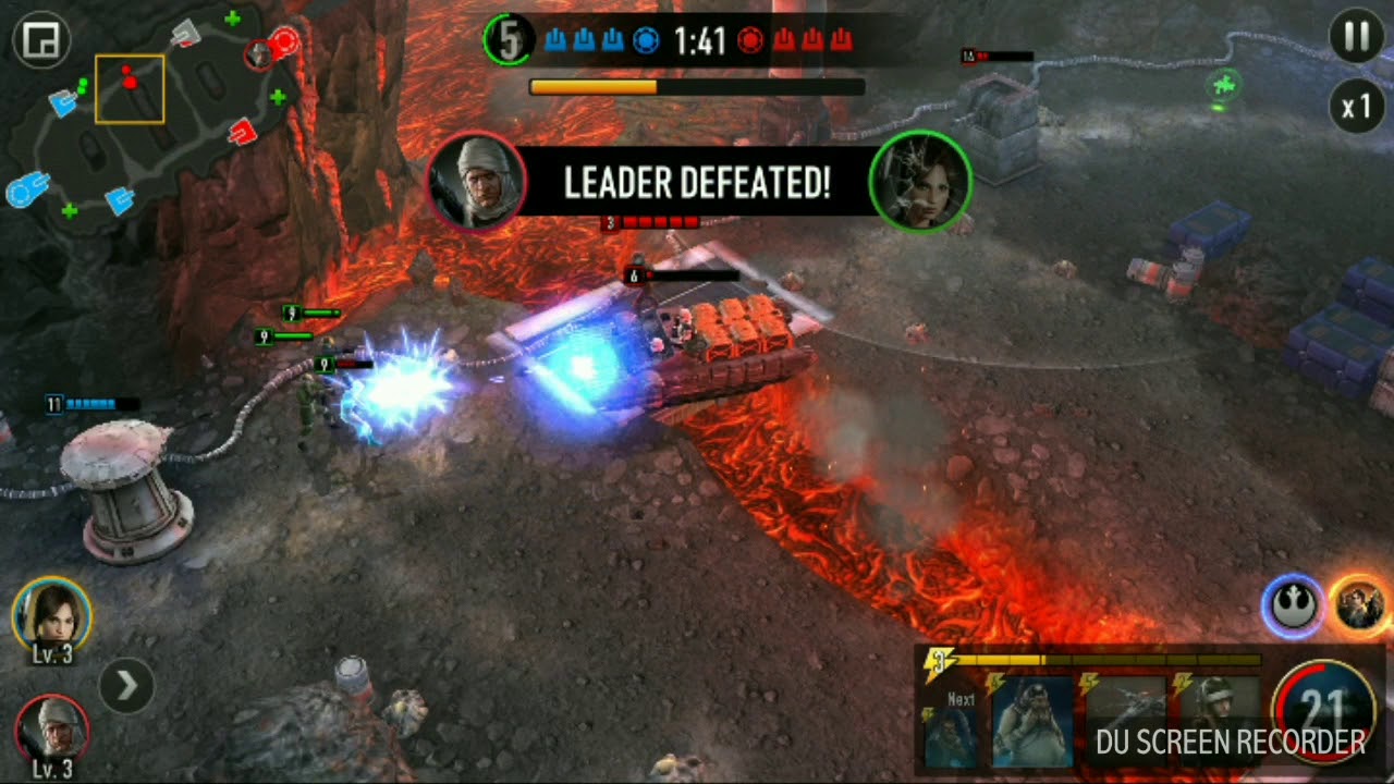 Star Wars Force Arena: Jyn Erso gameplay