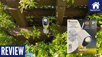 REVIEW: Toucan Security Light Camera with Radar Motion Detection Unboxing, Testing and Installation
