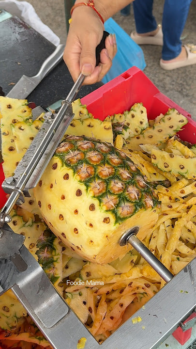 Smart Fruit Cutting Machine - Fruit Cutting Skills