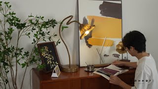 Artistic Lotus Leaf Table Lamp screenshot 1