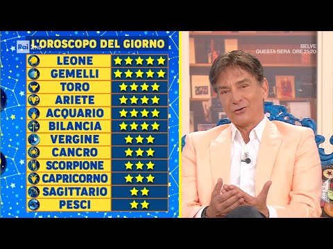 Video L'oroscopo di Paolo Fox - I Fatti Vostri 21/04/2026