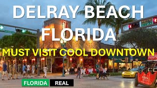 Delray Beach Florida Atlantic Avenue - Coolest Downtown