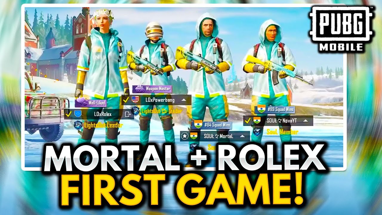MORTAL + ROLEX FIRST GAME TOGETHER (REACTION)