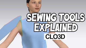 How to Sew in Clo3D - Sewing Tools Explained