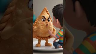 Bolta Samosa?! 🥟 Shocking Twist Ending! 😂 | 2D Animated Cartoon Story #viralreels #animatedshow