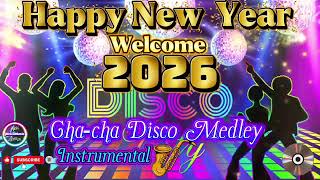 Happy new year🎉|CHA-CHA DISCO NONE STOP 🎶|INSTRUMENTAL SAXOPHONE 🎷|jDiscoMusic|please subscribe 🫰