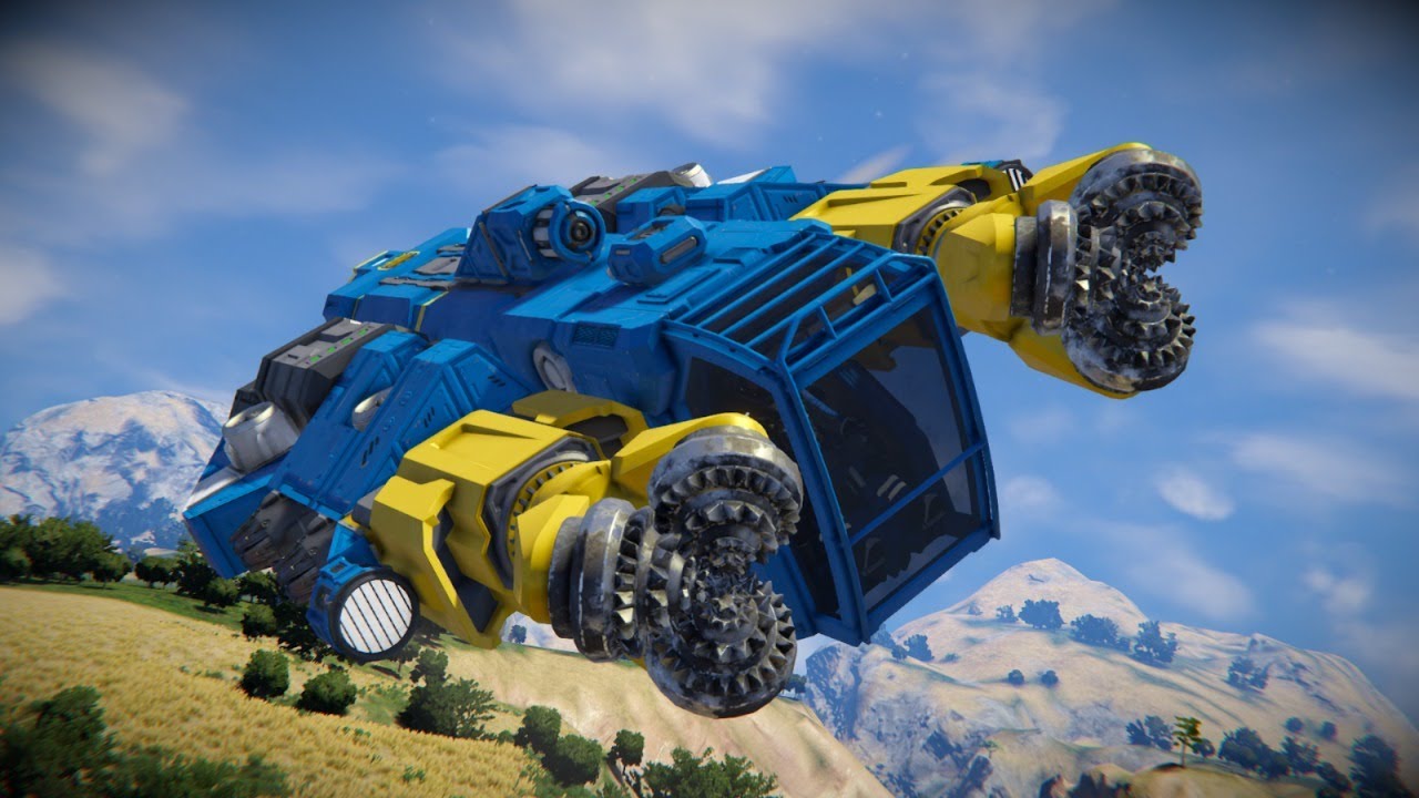 Space engineers автомобили