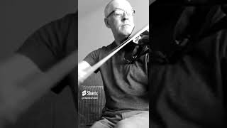 Blues Lick in 2nd position LOOP & PLAY ALONG #shorts @ChaStewFiddle
