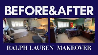 Ralph Lauren Bedroom Makeover on a Thrift Store Budget