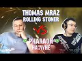 THOMAS MRAZ - ROLLING STONER vs. PHARAOH - НА ЛУНЕ | Реакция и разбор с гостем Карандаш