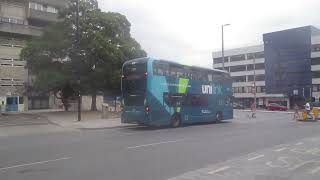 That Is a U2 Bus In Southampton