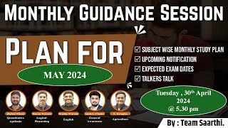 Monthly Guidance Session May - 2024 By - Team Saarthi